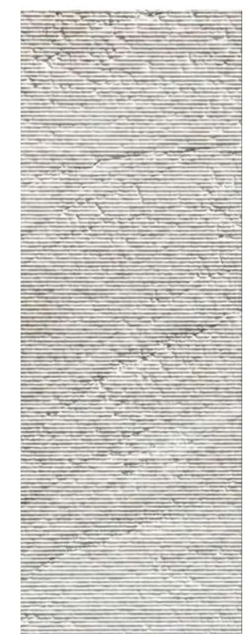 Petra finish on Antolini stone — quarried split rock face