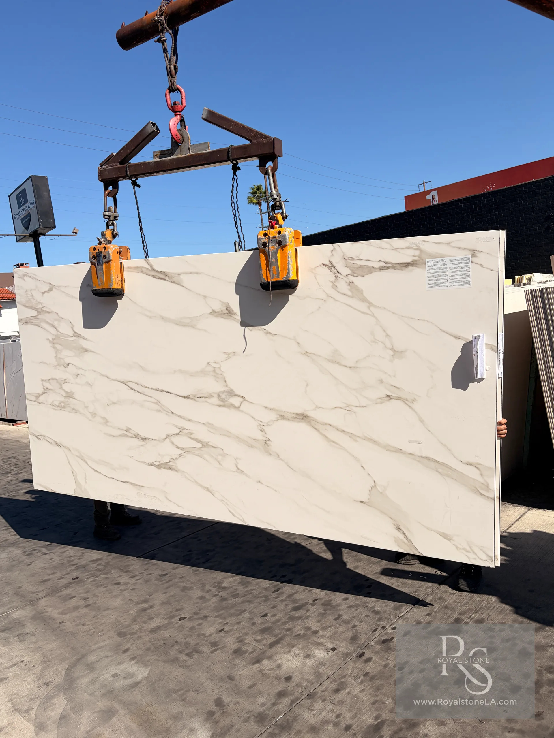 1.2cm Emil Level Statuario Reale Italian porcelain slab