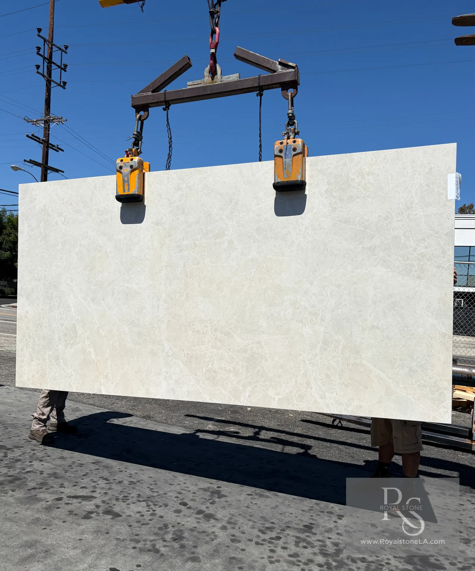 Materia Emperador White Italian porcelain slab